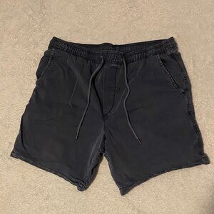 American Eagle Outfitters Black Athletic Drawstring Shorts